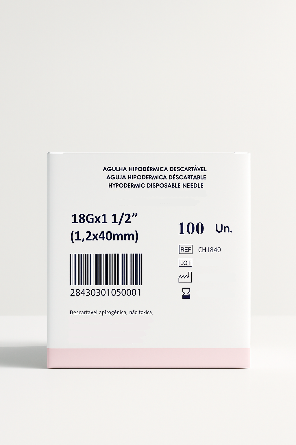 Agulha Hipodérmica 18Gx11/2" (1,2x40mm)