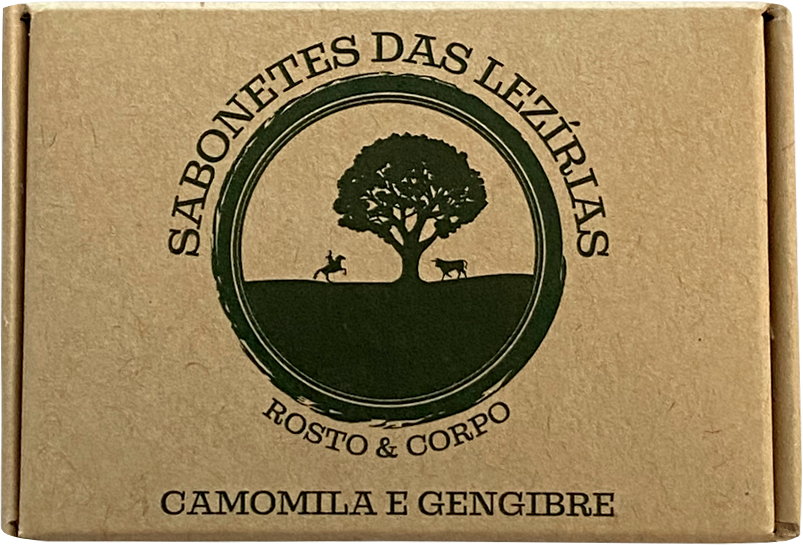 Sabonetes das Lezírias - Rosto & Corpo Camomila e Gengibre