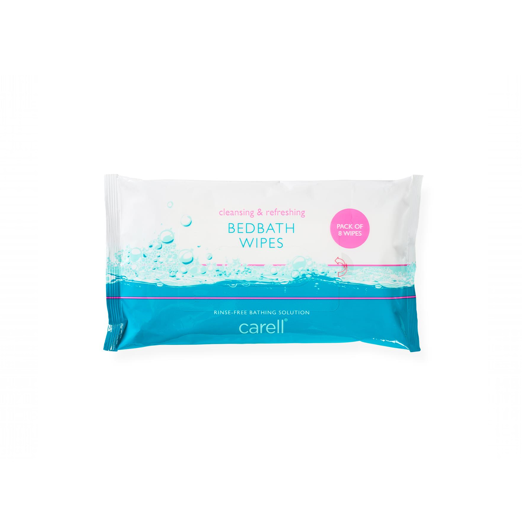 Toalhetes Carell® limpeza corporal acamados